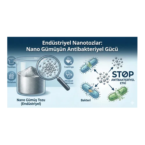 Endüstriyel Nanotozlar: Nano Gümüşün Antibakteriyel Gücü