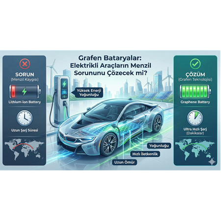 Grafen Bataryalar: Elektrikli Araçların Menzil Sorununu Çözecek mi?