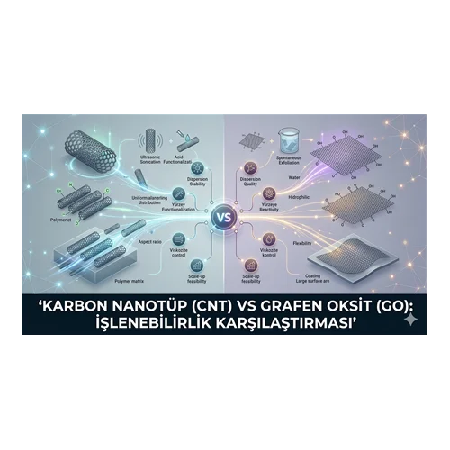 CNT vs Graphene Oxide: İşlenebilirlik