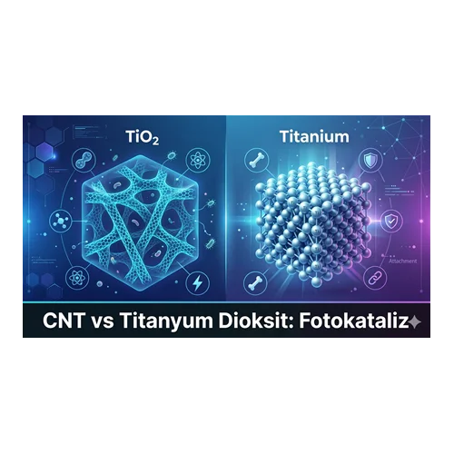 CNT vs Titanyum Dioksit: Fotokataliz