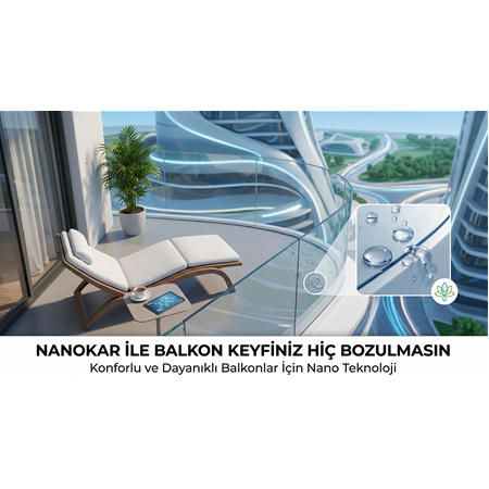 Nanokar ile Balkon Keyfiniz Hiç Bozulmasın