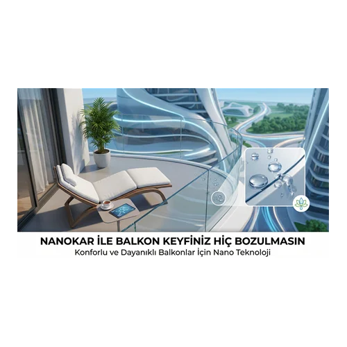 Nanokar ile Balkon Keyfiniz Hiç Bozulmasın