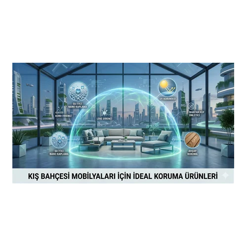 Kış Bahçesi Mobilyaları İçin İdeal Koruma Ürünleri