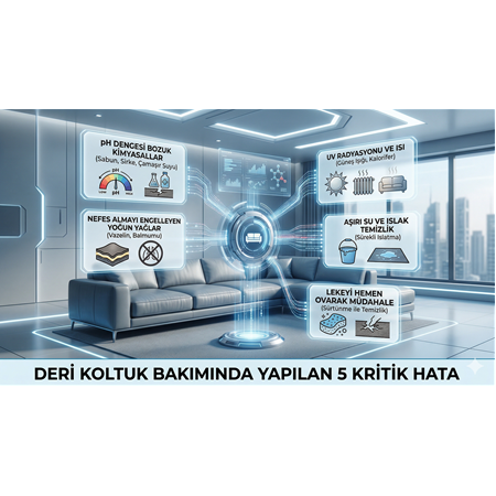 Deri Koltuk Bakımında Yapılan 5 Kritik Hata