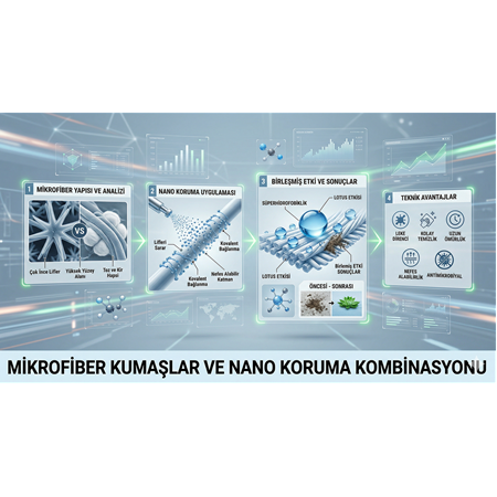 Mikrofiber Kumaşlar ve Nano Koruma Kombinasyonu