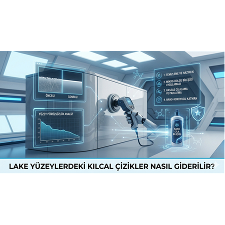 Lake Yüzeylerdeki Kılcal Çizikler Nasıl Giderilir?