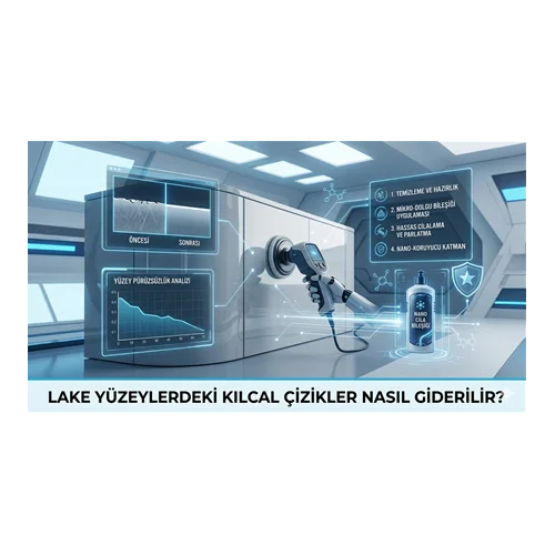 Lake Yüzeylerdeki Kılcal Çizikler Nasıl Giderilir?