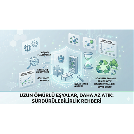 Uzun Ömürlü Eşyalar, Daha Az Atık: Sürdürülebilirlik Rehberi