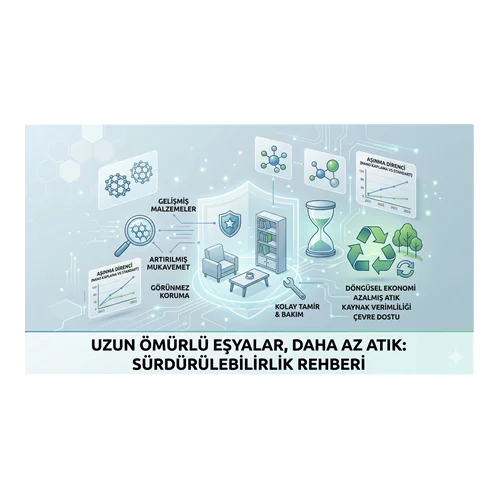 Uzun Ömürlü Eşyalar, Daha Az Atık: Sürdürülebilirlik Rehberi