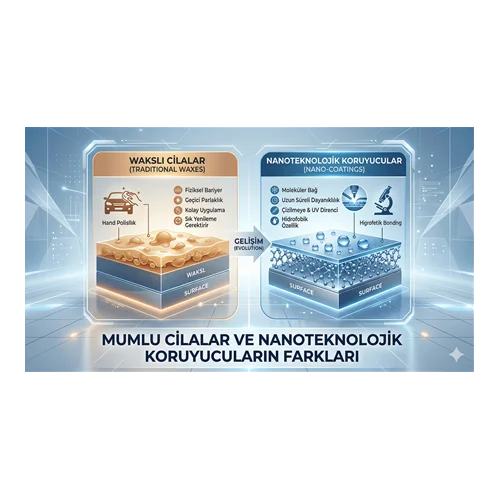 Mumlu Cilalar ve Nanoteknolojik Koruyucuların Farkları