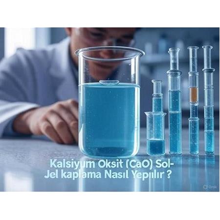 Kalsiyum Oksit (CaO) Sol-Jel kaplama Nasıl Yapılır?