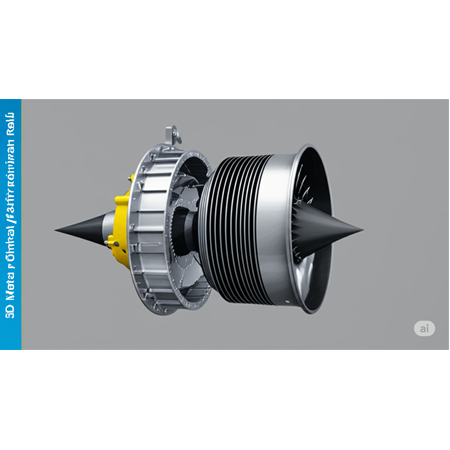 Havacılık ve Uzay Sanayinde 3D Metal Yazıcıların Rolü (Jet Motoru Parçaları, Braketler)