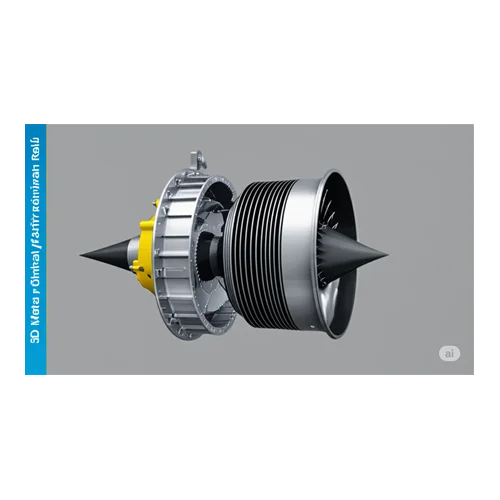 Havacılık ve Uzay Sanayinde 3D Metal Yazıcıların Rolü (Jet Motoru Parçaları, Braketler)