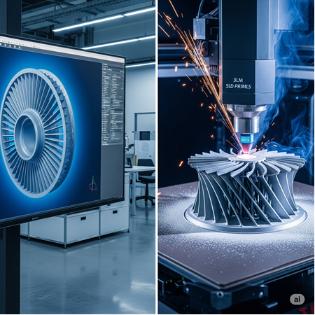 Enerji Sektöründe 3D Baskı: Türbin Kanatları ve Yedek Parçalar