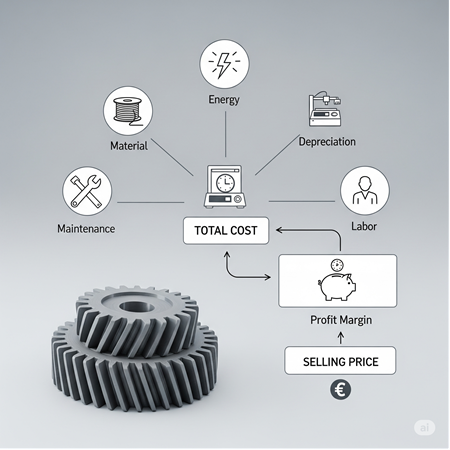 Parça Başına 3D Baskı Maliyeti Hesaplama Rehberi