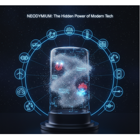 Neodim Tozu Nedir? Özellikleri ve Kullanım Alanları