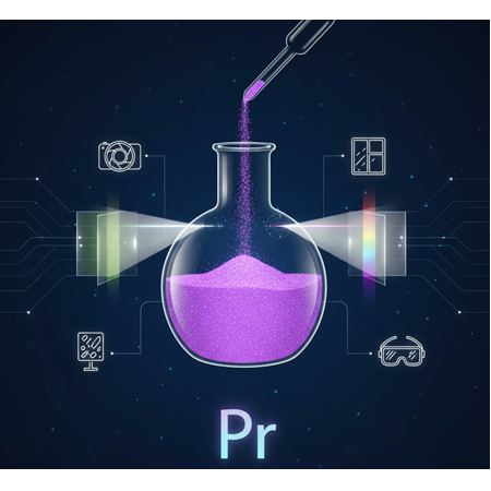 Praseodim Oksit Tozu ile Cam Renk Dengelemesi