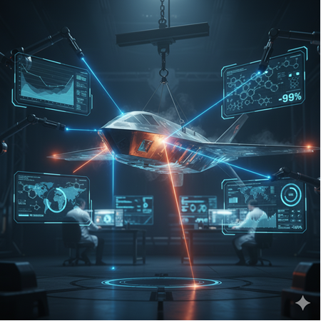 Nano Polimer Malzemelerle Üretilen Kamuflaj Dronları