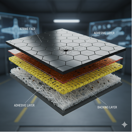 Mikronize Bor Karbür ile Zırhlı Uçak Panelleri