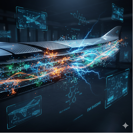 Nano Malzeme Katkılı Polimerler Havacılığın Geleceğini Şekillendiriyor