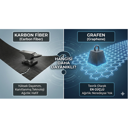 Karbon Fiber mi Grafen mi? Hangisi Daha Dayanıklı?