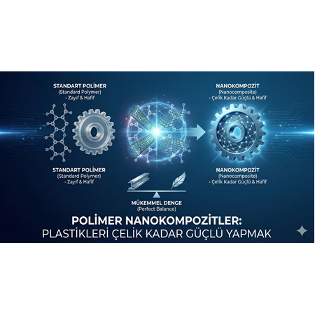 Polimer Nanokompozitler: Plastikleri Çelik Kadar Güçlü Yapmak