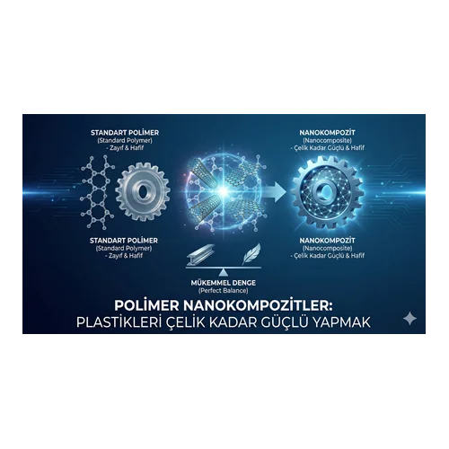 Polimer Nanokompozitler: Plastikleri Çelik Kadar Güçlü Yapmak