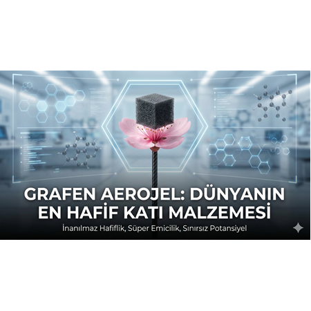 Grafen Aerojel: Dünyanın En Hafif Katı Malzemesi