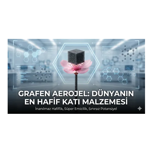 Grafen Aerojel: Dünyanın En Hafif Katı Malzemesi