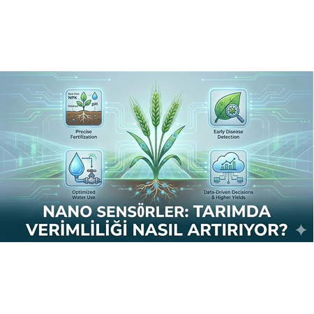 Nano Sensörler: Tarımda Verimliliği Nasıl Artırıyor?