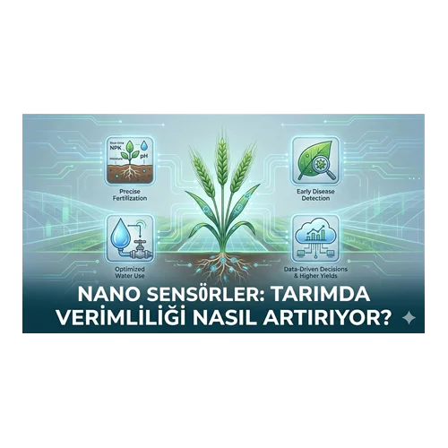 Nano Sensörler: Tarımda Verimliliği Nasıl Artırıyor?