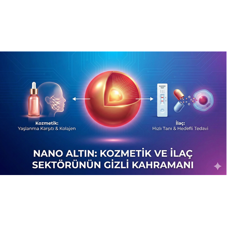 Nano Altın: Kozmetik ve İlaç Sektörünün Gizli Kahramanı