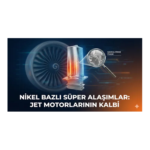 Nikel Bazlı Süper Alaşımlar: Jet Motorlarının Kalbi