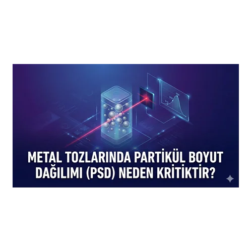 Metal Tozlarında Partikül Boyut Dağılımı (PSD) Neden Kritiktir?