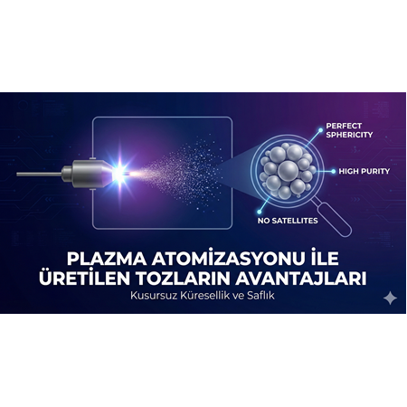 Plazma Atomizasyonu ile Üretilen Tozların Avantajları