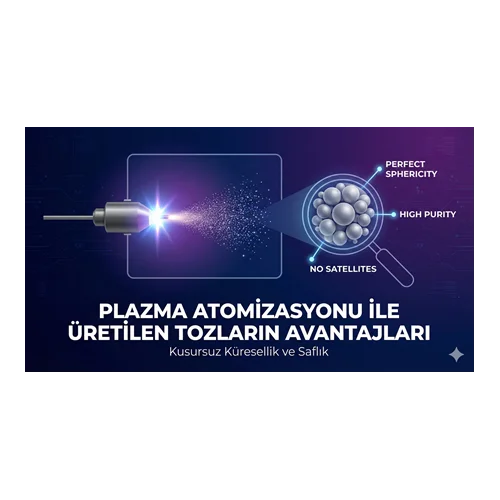 Plazma Atomizasyonu ile Üretilen Tozların Avantajları