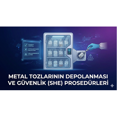 Metal Tozlarının Depolanması ve Güvenlik (SHE) Prosedürleri