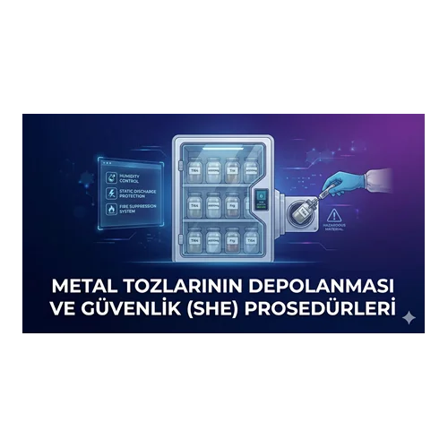 Metal Tozlarının Depolanması ve Güvenlik (SHE) Prosedürleri