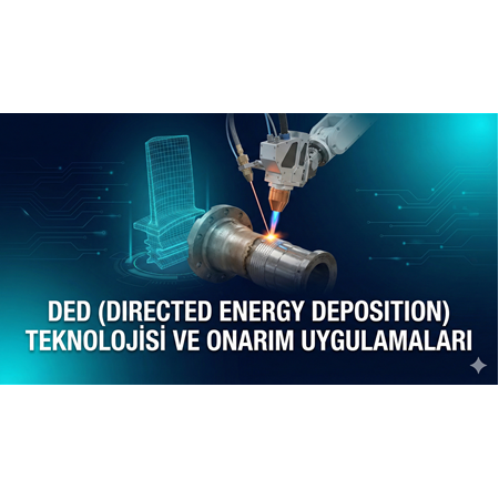 DED (Directed Energy Deposition) Teknolojisi ve Onarım Uygulamaları