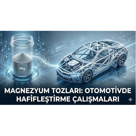 Magnezyum Tozları: Otomotivde Hafifleştirme Çalışmaları