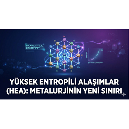 Yüksek Entropili Alaşımlar (HEA): Metalurjinin Yeni Sınırı
