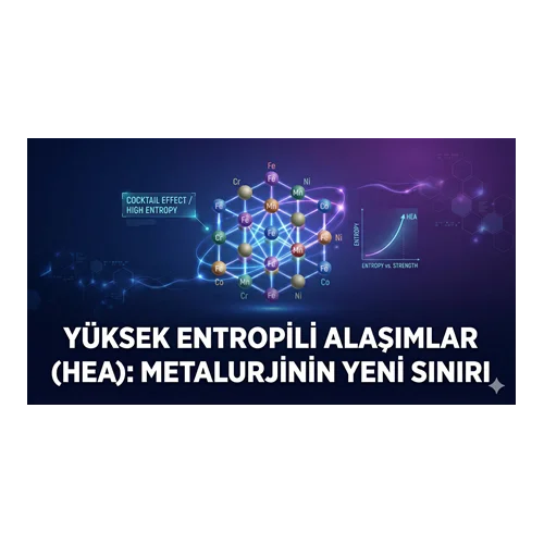 Yüksek Entropili Alaşımlar (HEA): Metalurjinin Yeni Sınırı