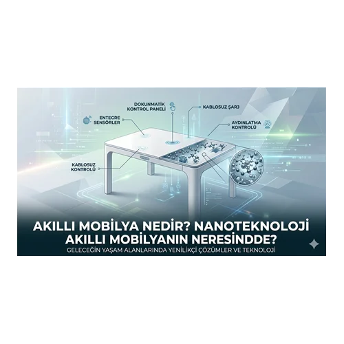 Akıllı Mobilya Nedir? Nanoteknoloji Akıllı Mobilyanın Neresinde?