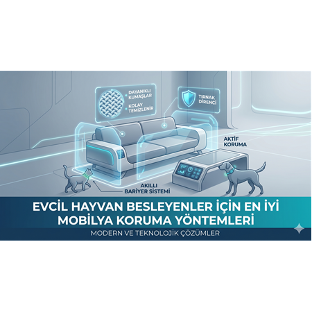 Evcil Hayvan Besleyenler İçin En İyi Mobilya Koruma Yöntemleri