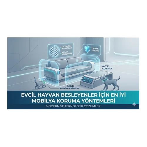 Evcil Hayvan Besleyenler İçin En İyi Mobilya Koruma Yöntemleri