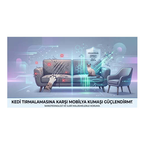 Kedi Tırmalamasına Karşı Mobilya Kumaşı Güçlendirme