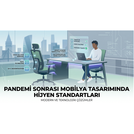 Pandemi Sonrası Mobilya Tasarımında Hijyen Standartları