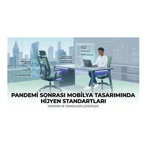 Pandemi Sonrası Mobilya Tasarımında Hijyen Standartları