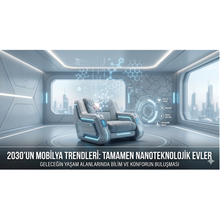 2030’un Mobilya Trendleri: Tamamen Nanoteknolojik Evler