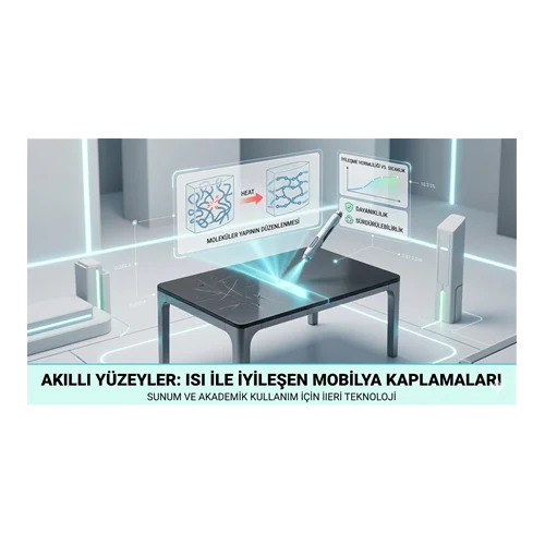 Akıllı Yüzeyler: Isı ile İyileşen Mobilya Kaplamaları